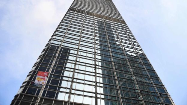 French Spiderman climbs skyscraper Notre dame Paris Alain Robert Asia speaker